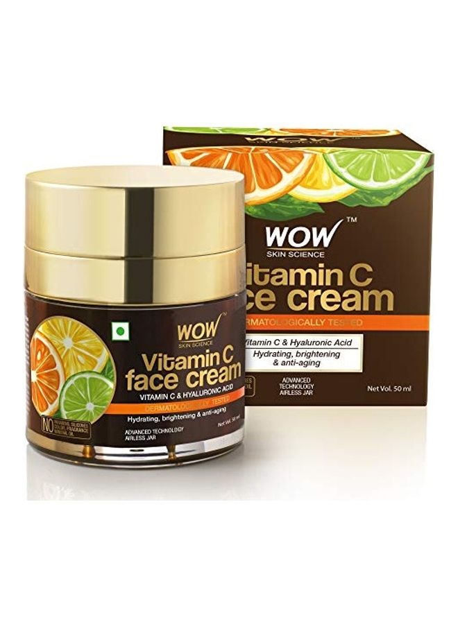 WOW Vitamin C Face Cream 50ml - Image 4