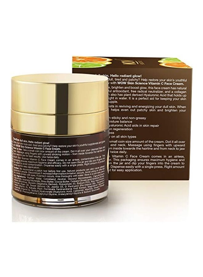 WOW Vitamin C Face Cream 50ml - Image 5