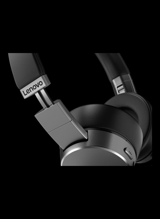 Lenovo - ThinkPad X1 Active Noise Cancellation Headphone Wireless Bluetooth 5.0 Black - Image 1