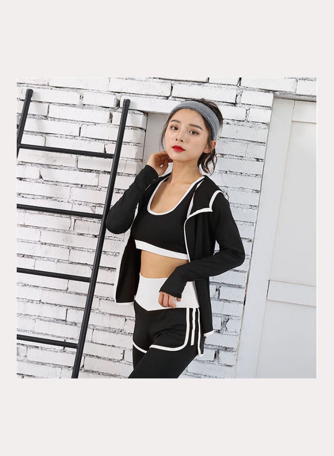 Lucky 5-Piece Fitness Tracksuit white  - Image 1