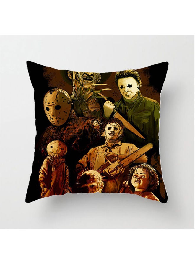 Beauenty Halloween Themed Cushion Cover Multicolour 45x45cm - Image 1