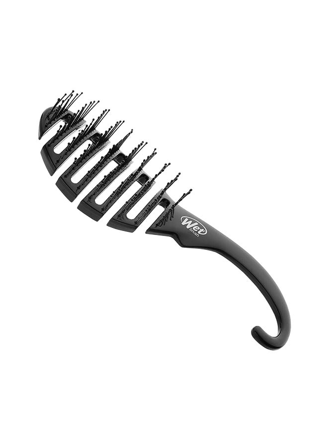 Wet Brush Detangler Shower Hair Brush Black