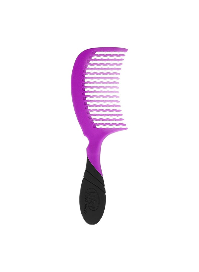 مشط فك تشابك الشعر الاحترافي أرجواني