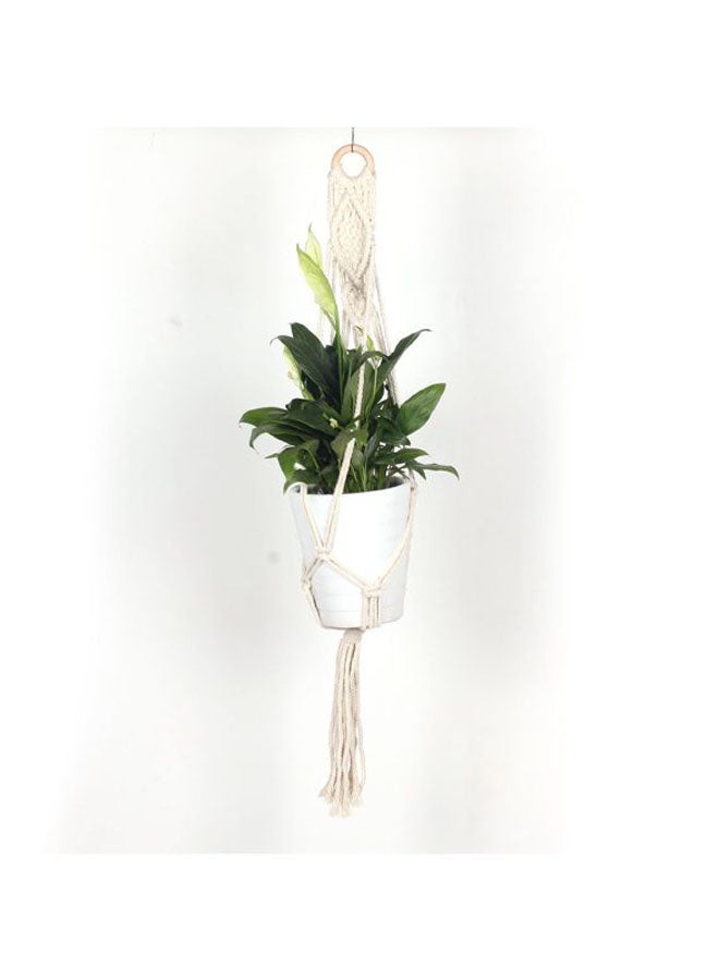 Hand-Woven Bohemian Tapestries Beige 92x8cm  - Image 3