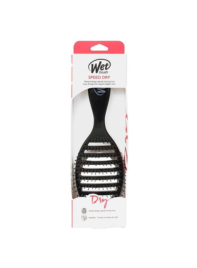 فرشاة شعر للتجفيف السريع أسود 3.53بوصة