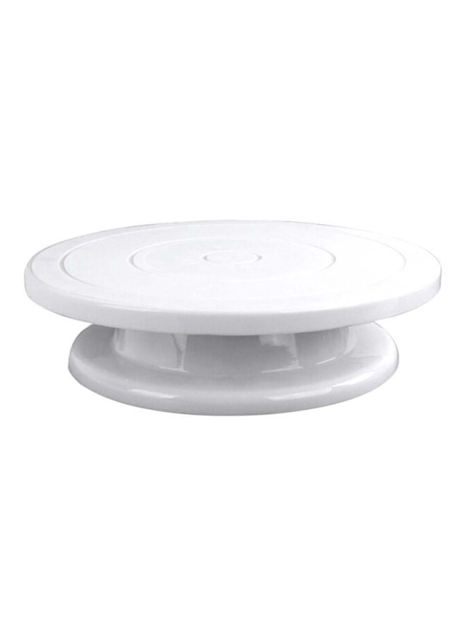 Rotating Cake Turntable White 10.82x2.55inch - Image 1