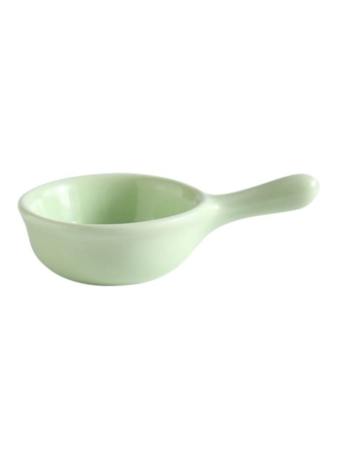 طبق صلصة أخضر 6.5x2.5x10سم - Image 1
