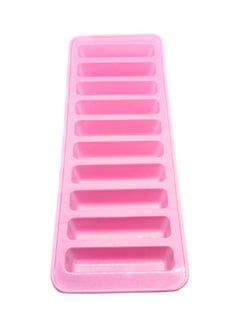10-Grids Silicone Ice Cube Mould Multicolour 26x9.5x2cm