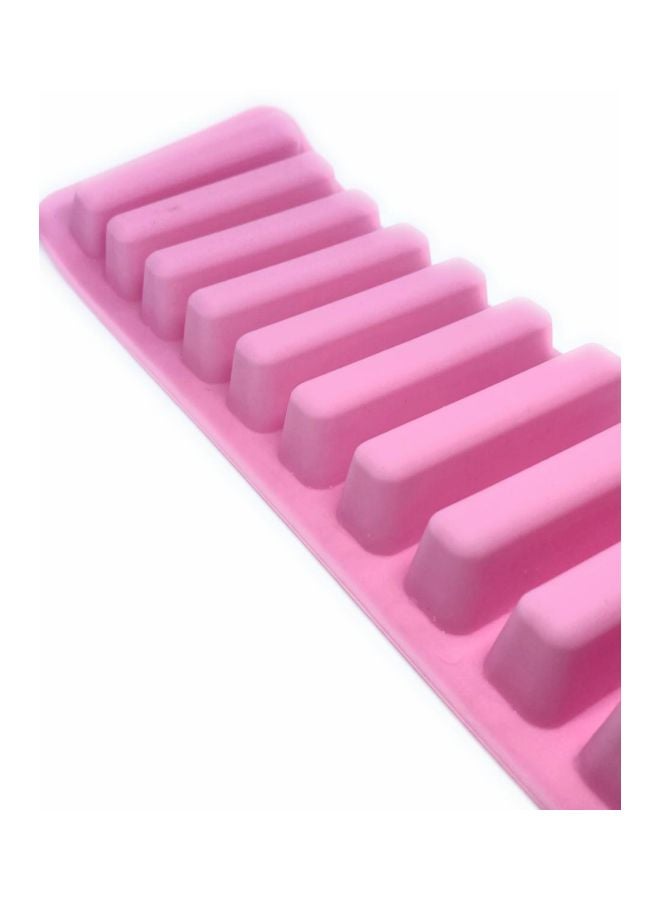 Generic - 10-Grids Silicone Ice Cube Mould Multicolour 26x9.5x2cm - Image 1