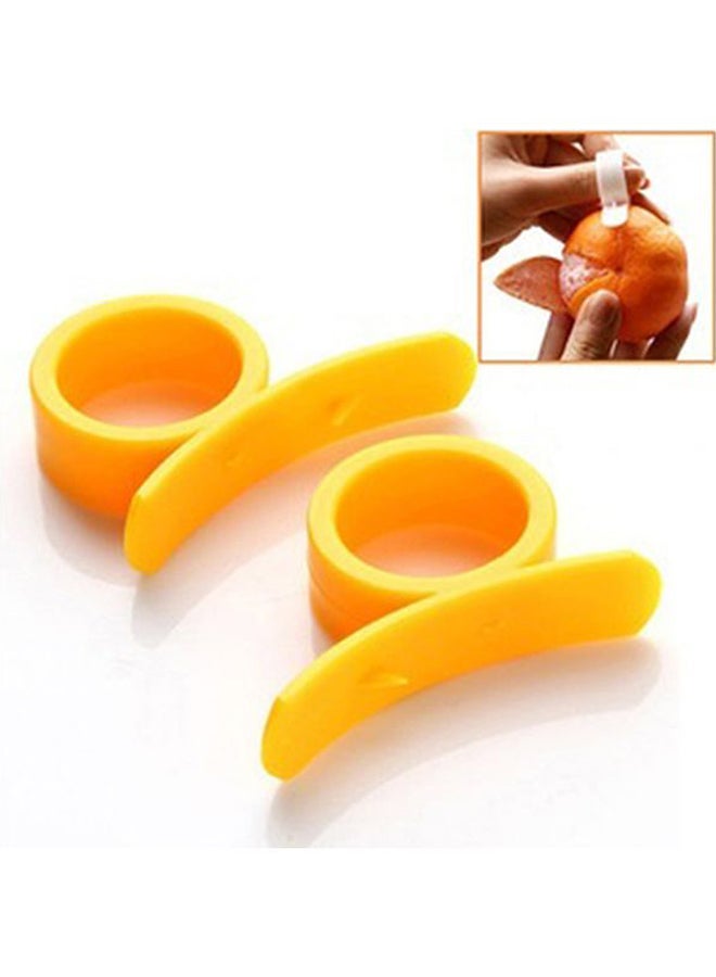 Mini Barker Ring Peeler Yellow 4.3x3cm  - Image 5