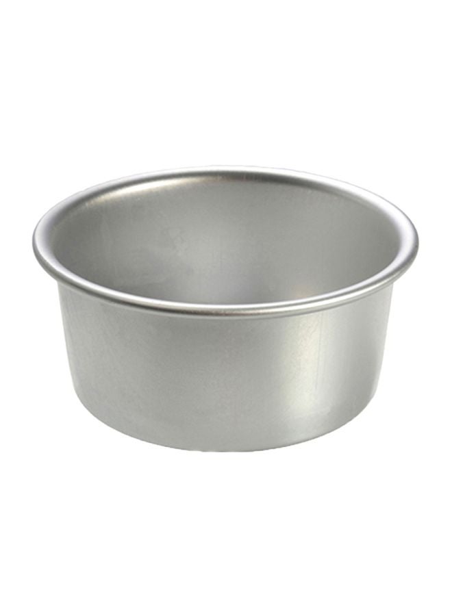 Non-Stick Round Cake Mould Silver 15x6cm
