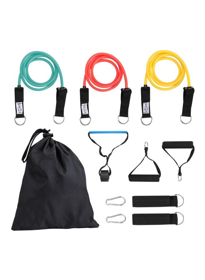 11-Piece Exercise Band Set 22x6x19cm - Image 1