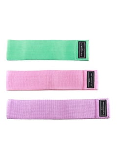 3-Piece Resistance Glute Band Set 23x8x10cm 23x8x10cm