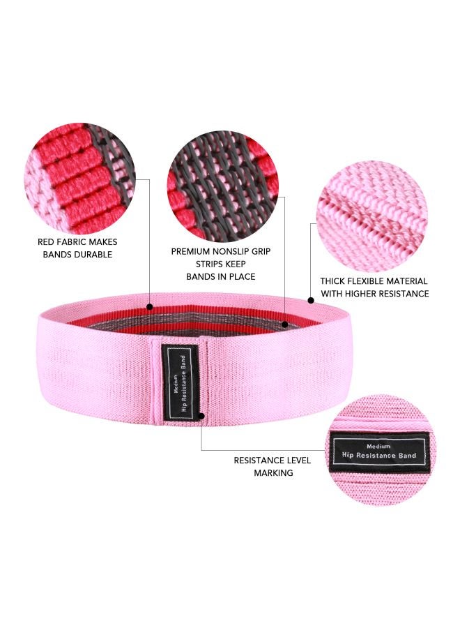 Generic - 3-Piece Resistance Glute Band Set 23x8x10cm 23x8x10cm - Image 1