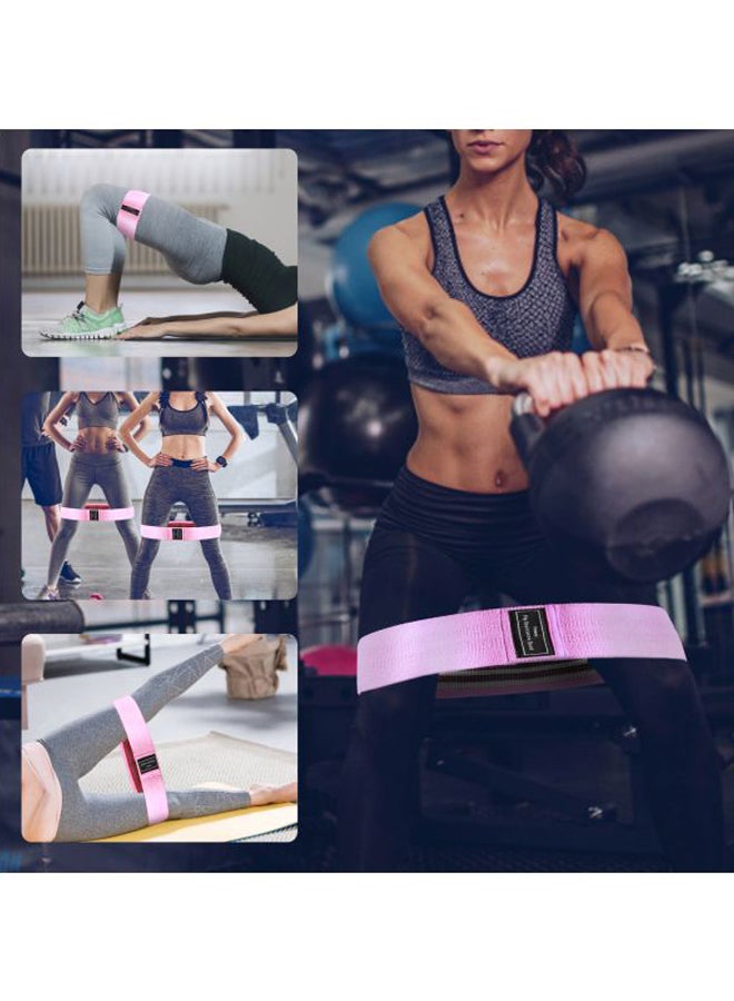 Generic - 3-Piece Resistance Glute Band Set 23x8x10cm 23x8x10cm - Image 1
