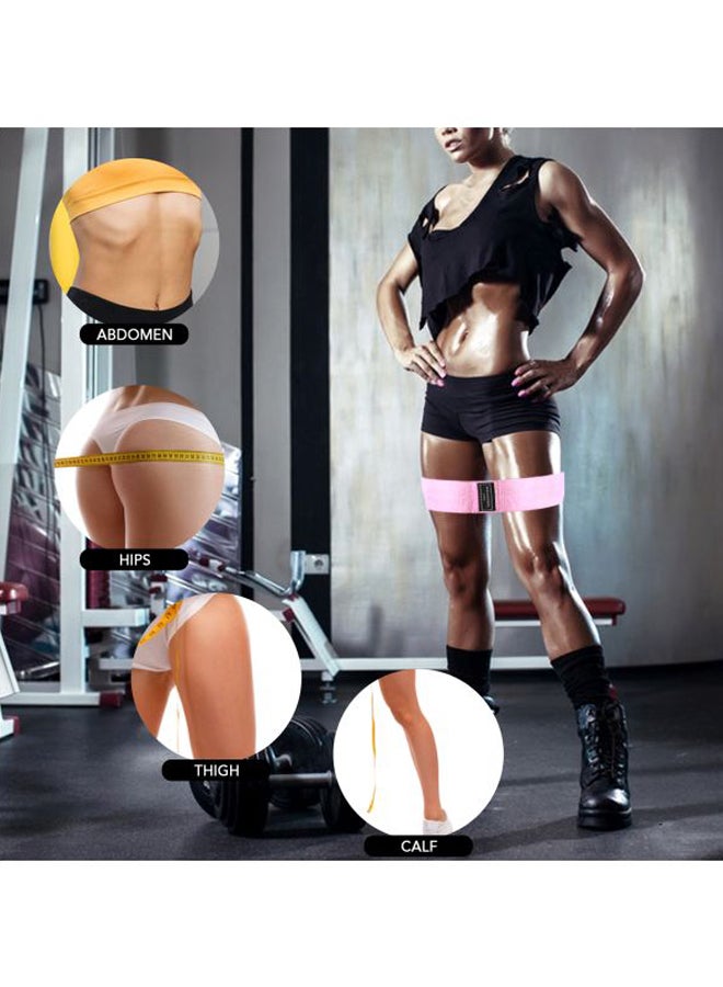 Generic - 3-Piece Resistance Glute Band Set 23x8x10cm 23x8x10cm - Image 1