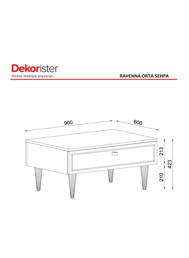 Generic TV Table Set White 180x50.5x31.7cm  - Image 5