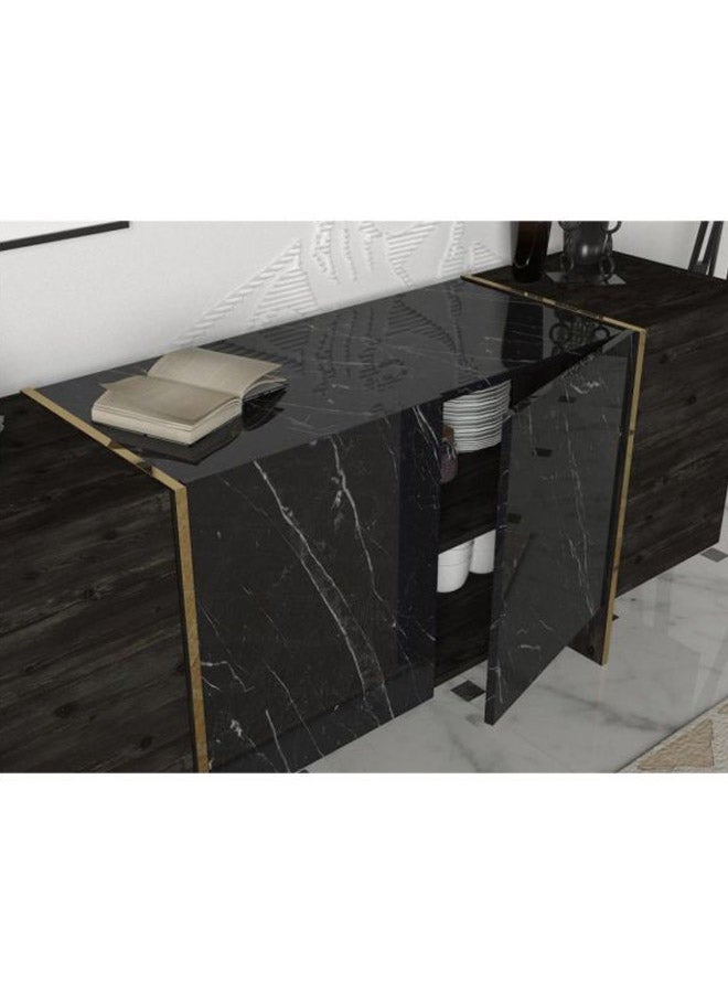 Generic Console Entrance Black 180x75.5x46.6cm  - Image 4