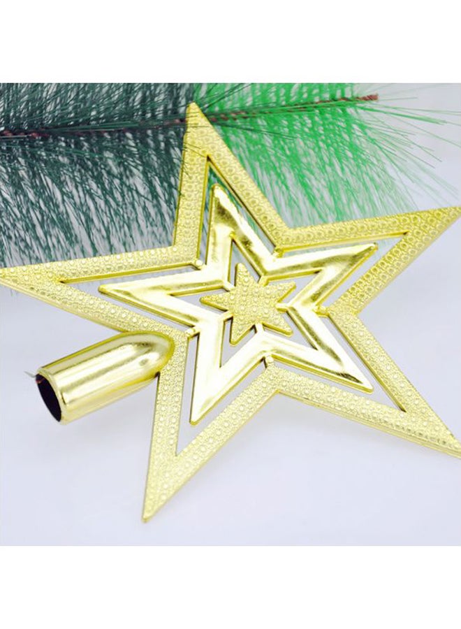Decorative Tree Topper Glitter Star Ornament 20cm - Image 3