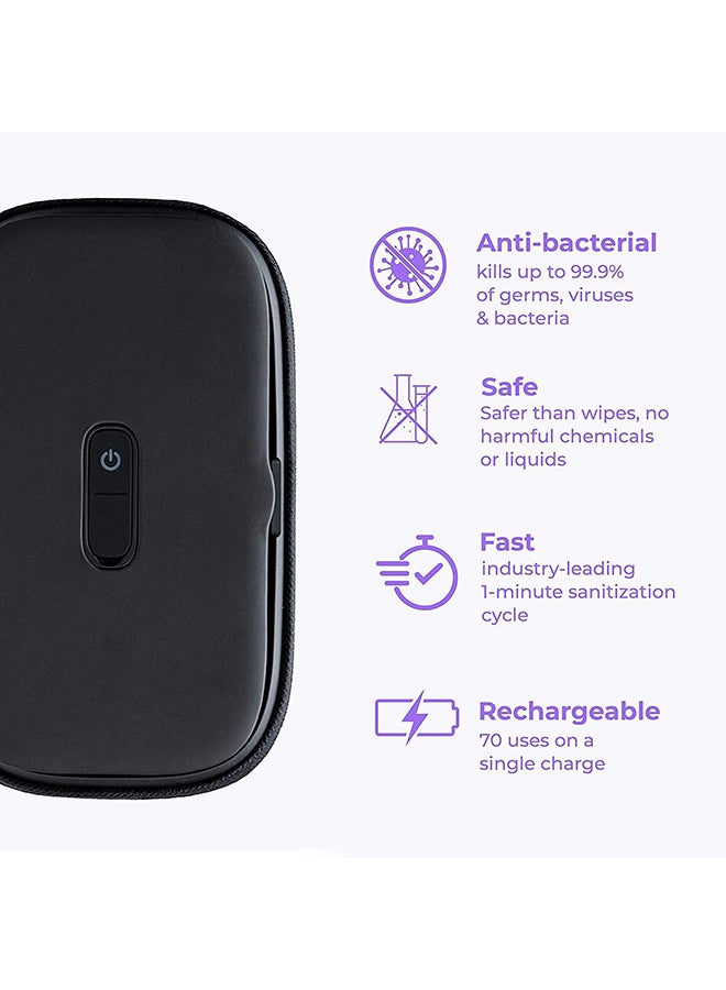 HoMedics UV-Clean Phone Sanitizer Black  - Image 4