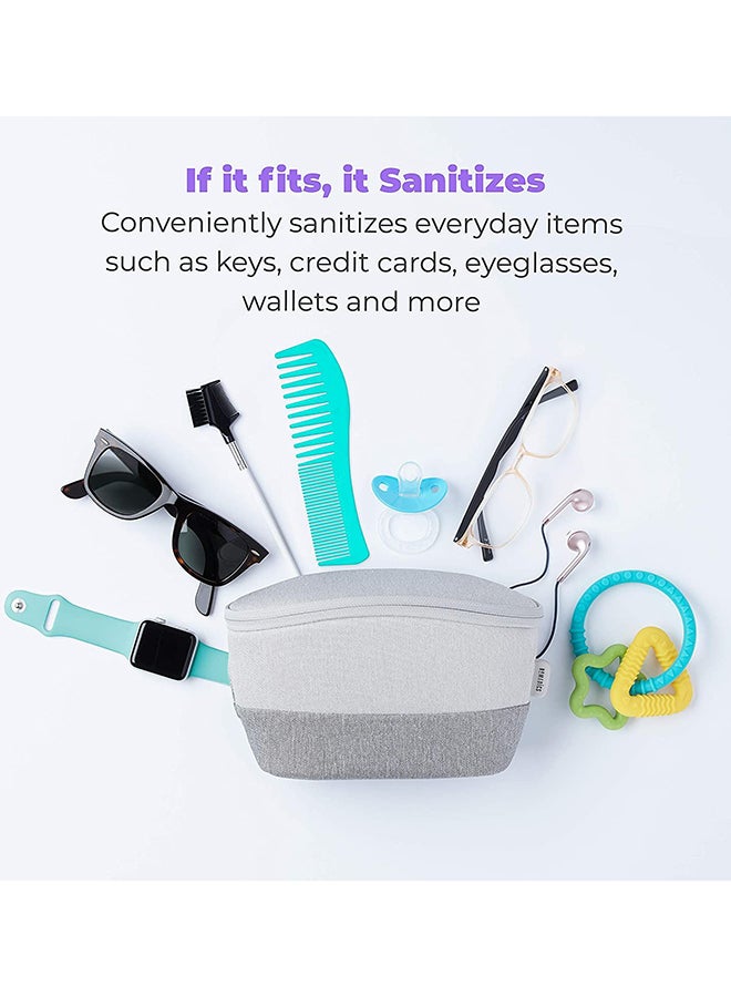 HoMedics - UV-Clean Portable Sanitizer Bag Grey - Image 1
