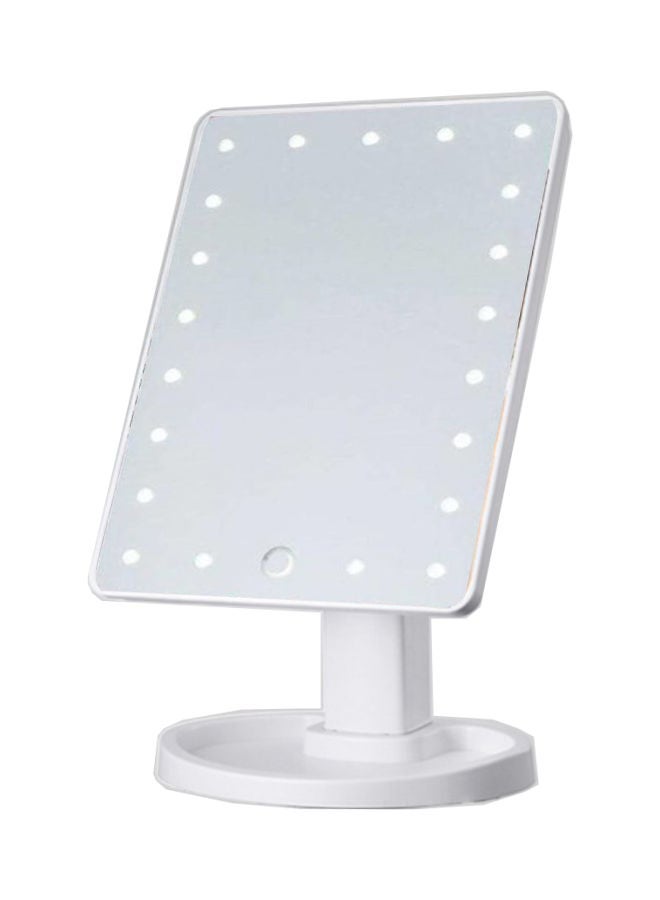 Vanity Mirror White/Silver - Image 1