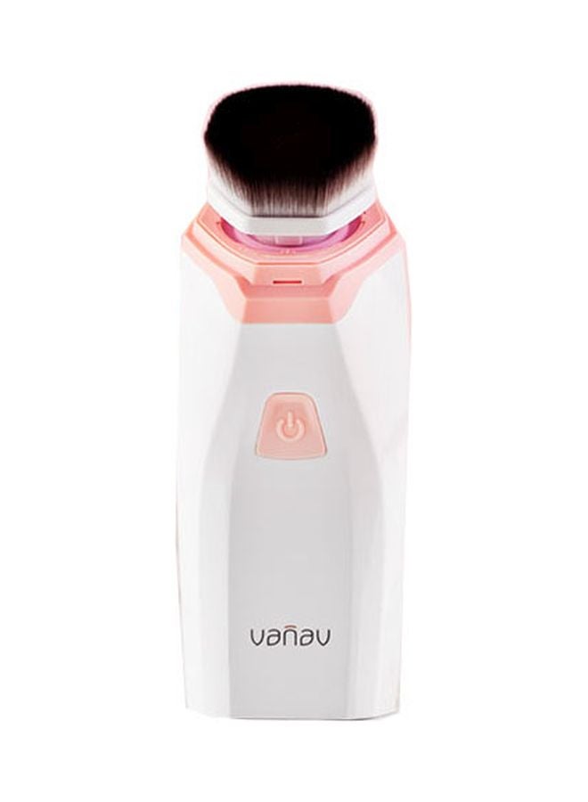 VANAV Cover Fit Face Brush White/Pink/Black - Image 1