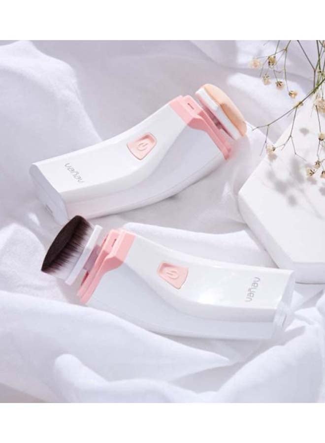 VANAV Cover Fit Face Brush White/Pink/Black - Image 3