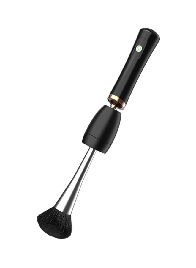 بيوينتي مُنظف فرشاة المكياج الكهربائي أسود/ شفاف/ ذهبي - Image 2