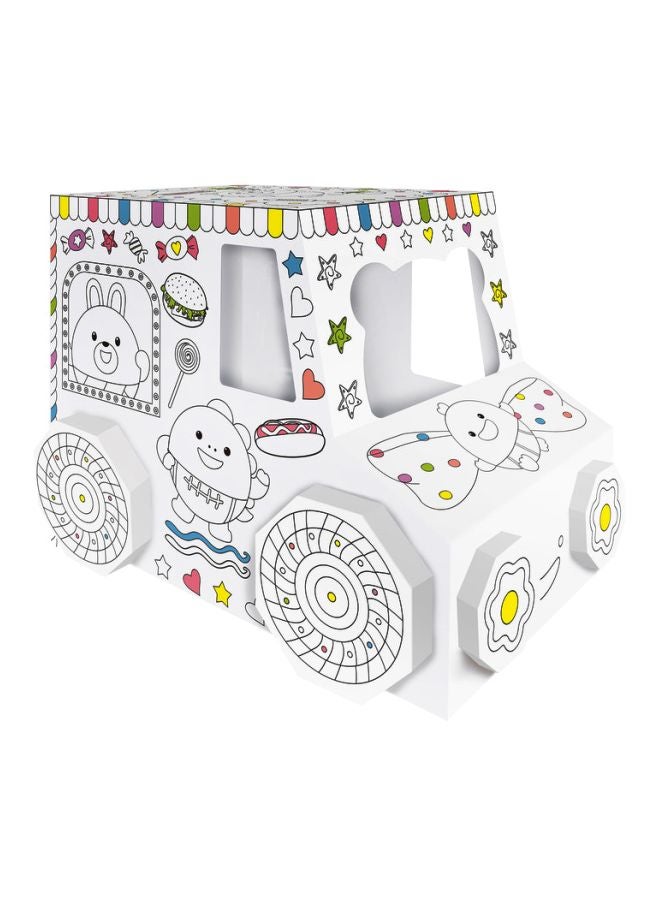 FAMILY CENTER Diy Doodle Candy Car 24x18x17.5cm - Image 1