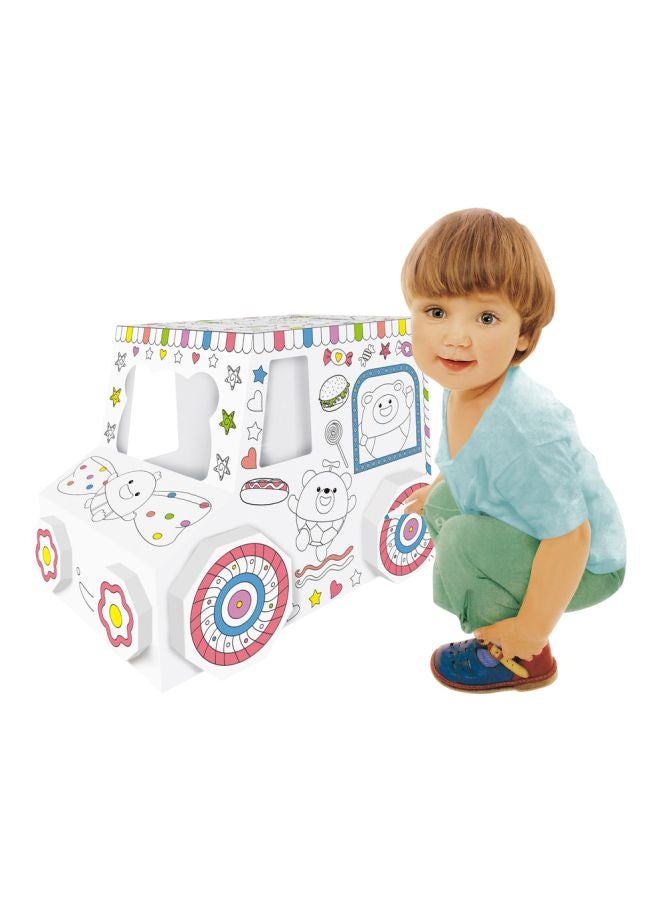 FAMILY CENTER Diy Doodle Candy Car 24x18x17.5cm - Image 2