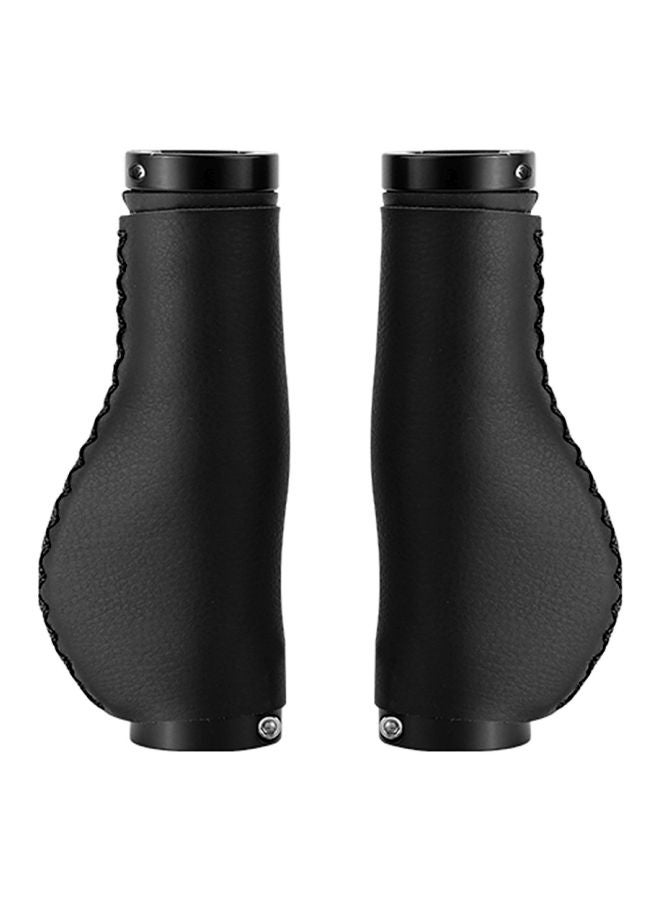 Generic - Pair Of Bicycle Handlebar Grips With End Caps - Image 1
