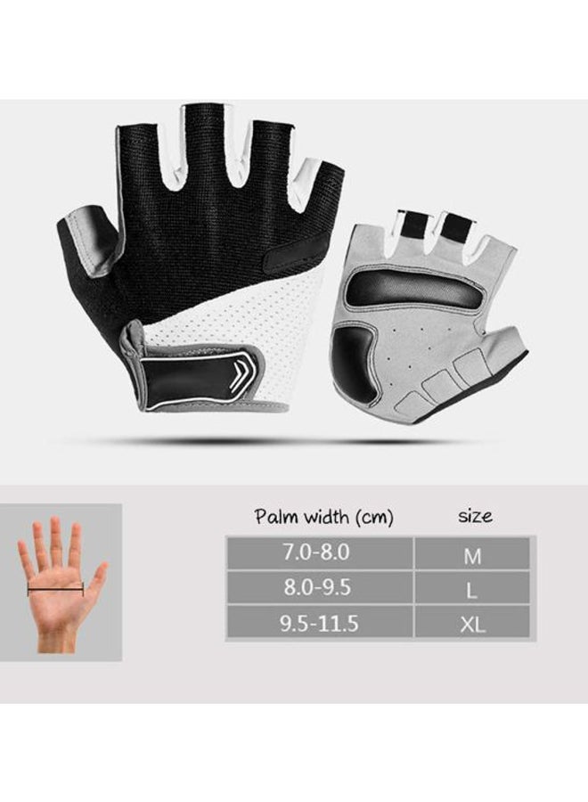 Generic Pair Of Half Finger Cycling Gloves XL  - Image 2