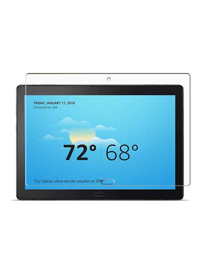 Tempered Glass Tempered Glass For Lenovo Tab P10 Screen Protector Clear  - Image 1