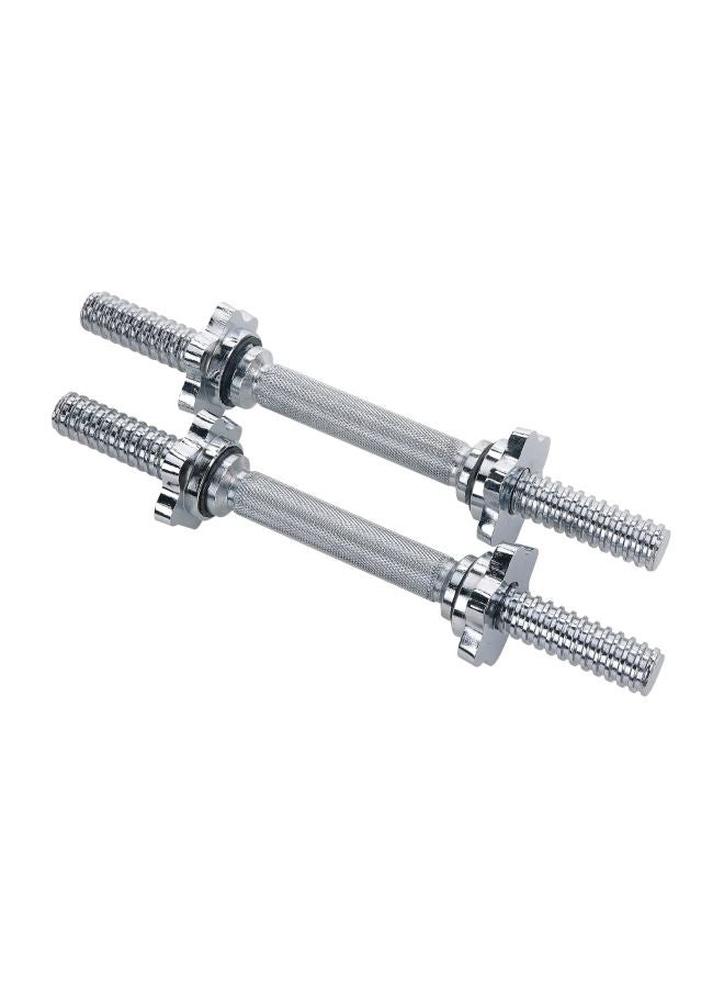 Marshal Fitness Chromed Dumbbell Bars  - Image 1