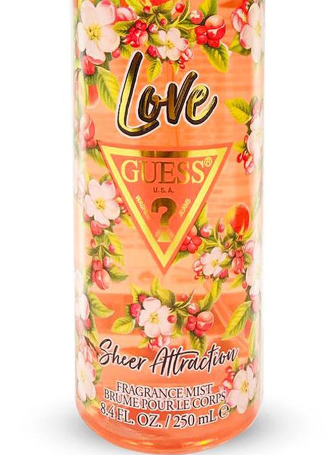 GUESS Love Sheer Attraction Fragrance Mist 250ml - Image 2