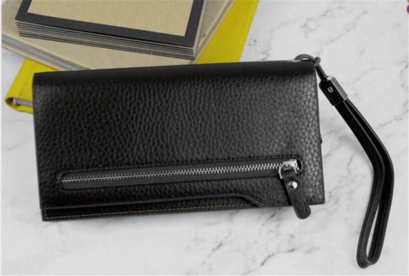 Multifunctional Large Capacity Wallet Black  - Image 1