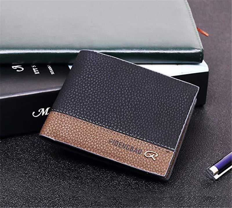 Multifunctional New Ultra Thin Bi-Fold Wallet Black  - Image 2