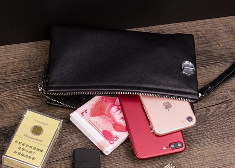 Large Capacity Bag With Leisure Lock Buckle Black  - Image 4