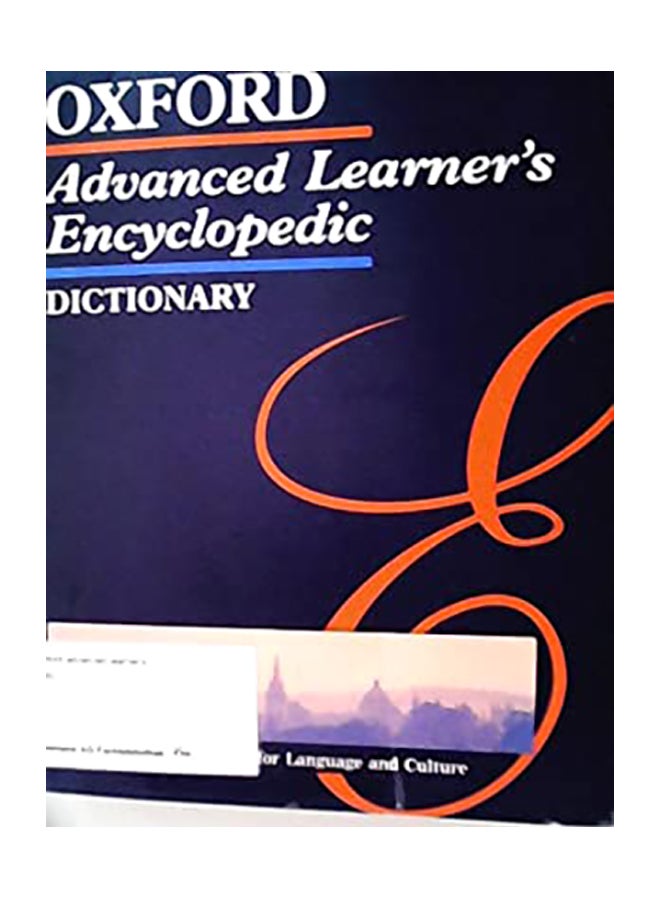 Advanced Learner's Encyclopedic Dictionary paperback spanish - 14 Oct 1993