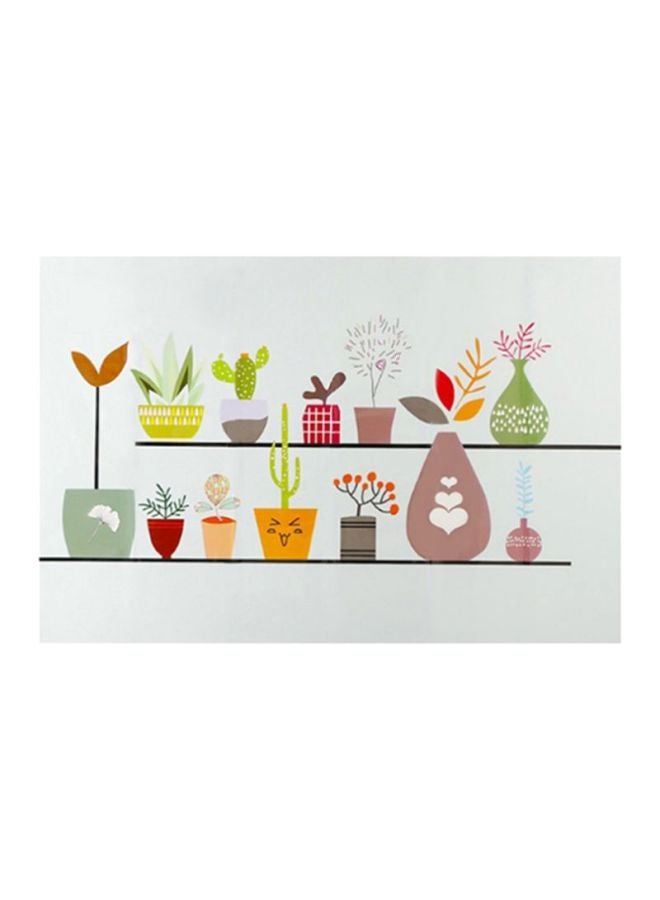Sharpdo Decorative Wall Art Sticker Multicolour 90 x 60cm