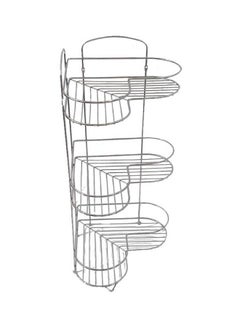 ALMUFARREJ 3-Tier Corner Rack Silver 56cm  - Image 2
