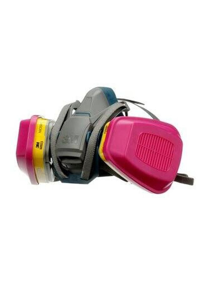 3M Performance Cartridge For Multi Purpose Respirator Pink/Yellow - Image 4