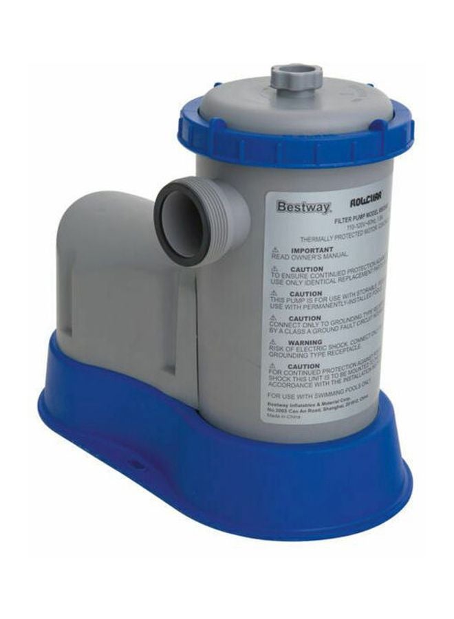 Bestway Flowclear Filter Pump Grey/Blue - Image 1