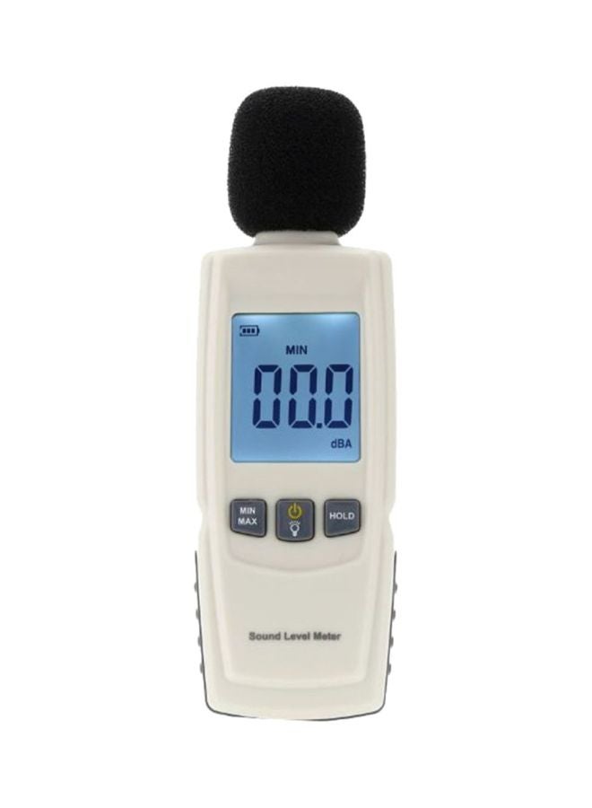 KKmoon Digital LCD Decibel Monitoring Tester White 21x6x15cm - Image 1