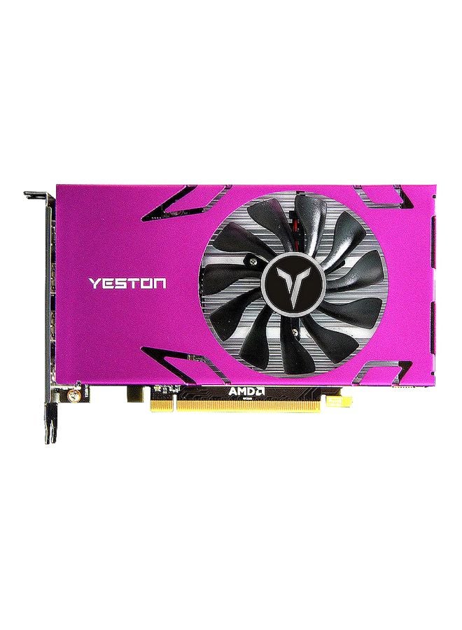 yeston R7 350-4G Graphic Card Pink/Black  - Image 1