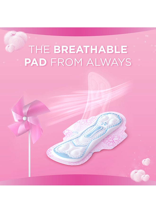 Breathable Soft Maxi Thick, Large Sanitary Pads With Wings, 30 Pieces - v1602946320/N22982830A_6