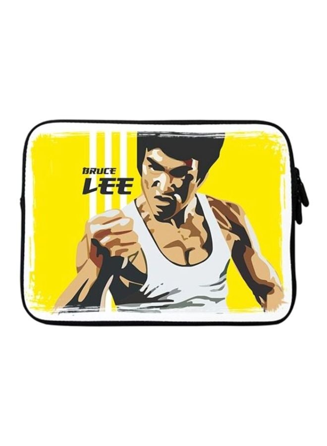 Stylizedd Premium Designer Sleeve With Strap For 15-Inch Laptop Fist of Fury - Image 1