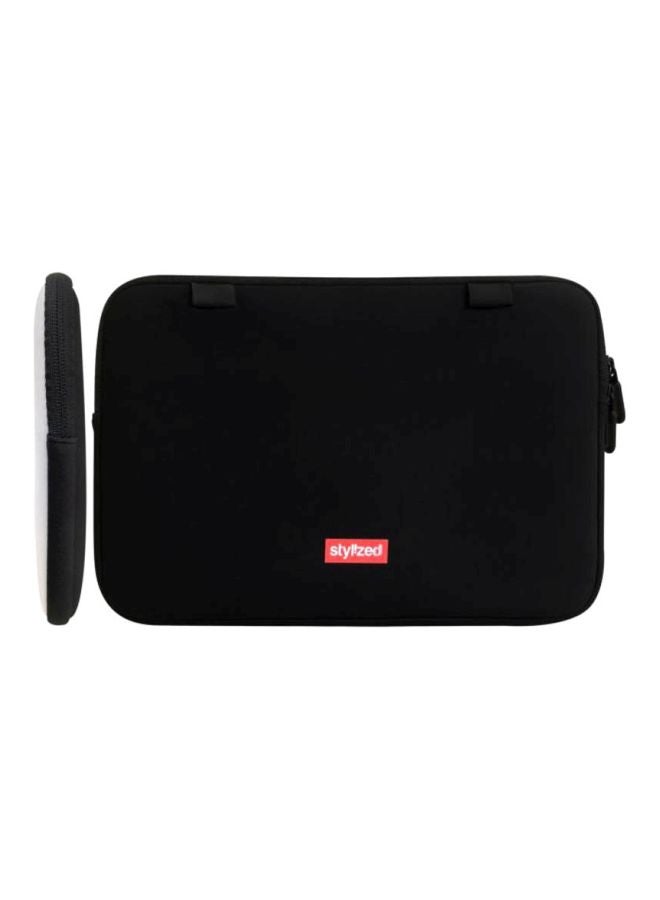 Stylizedd - Premium Designer Sleeve With Strap For 15-Inch Laptop Ace of Clubs - Image 1