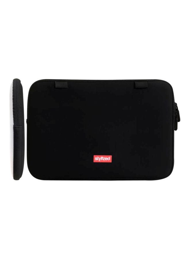 Stylizedd Premium Designer Sleeve With Strap For 15-Inch Laptop Naqabi Eyes - Image 2